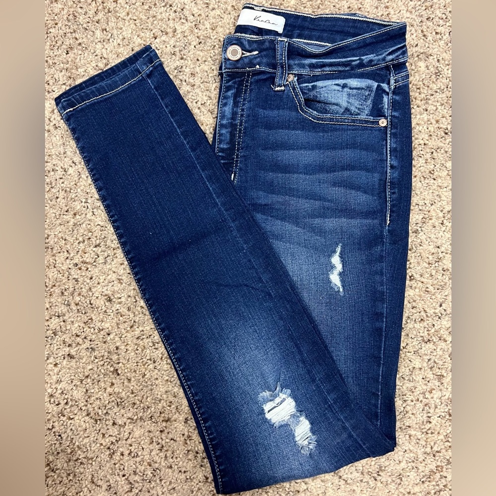 KanCan Dark Wash Skinny Jeans